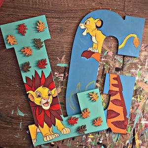 Handmade letters
